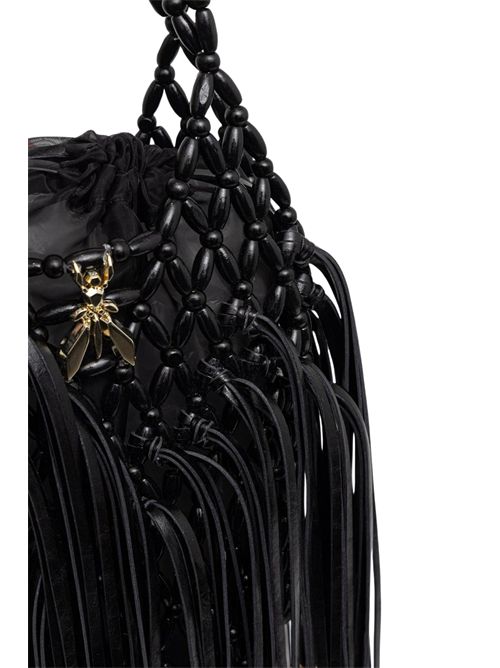 Borsa Radical Summer in pelle con frange Patrizia Pepe | 2B0179 V056K103